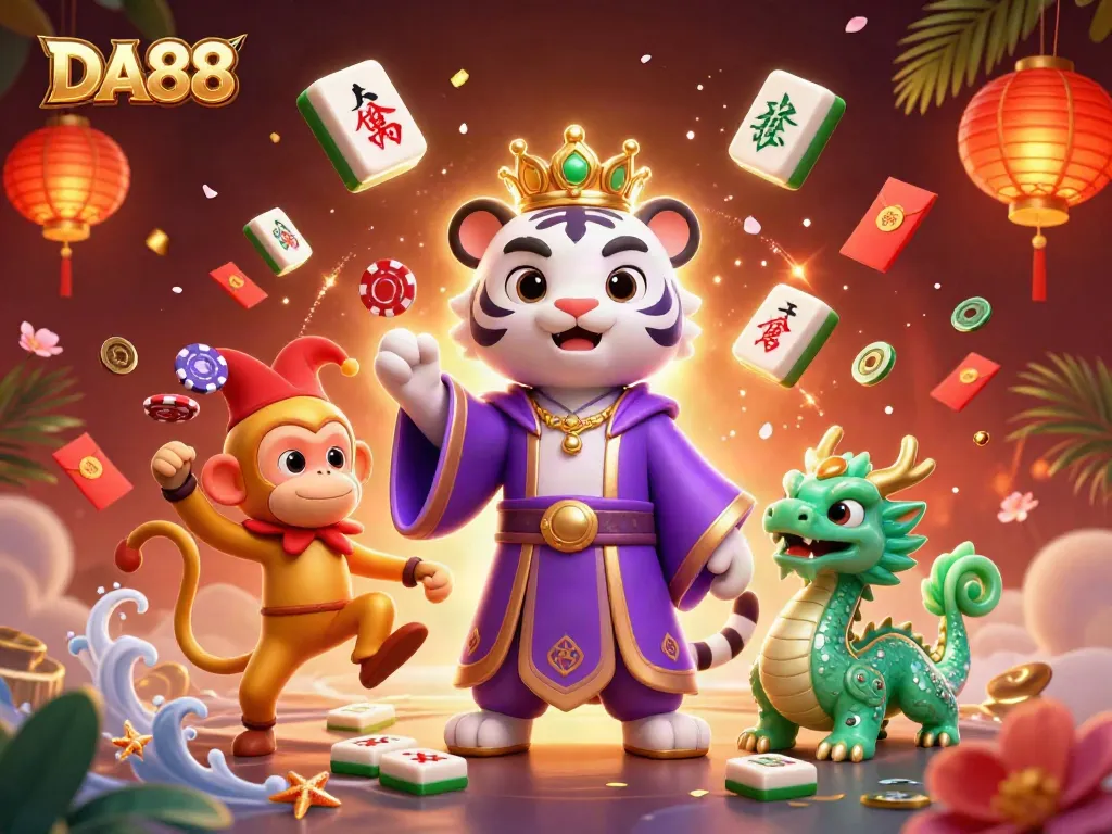 Engage in thrilling gambles at DA88 with dynamic gaming elements and a vibrant casino atmosphere.