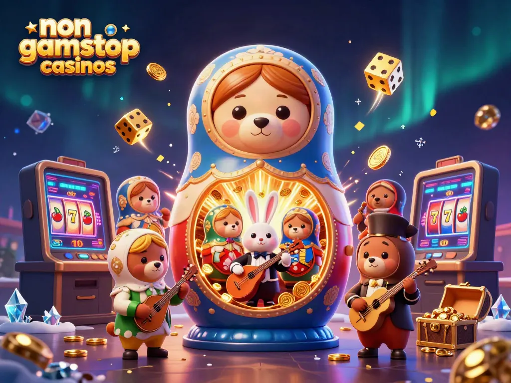 Experience thrilling non gamstop casinos with dynamic characters and vibrant casino elements.