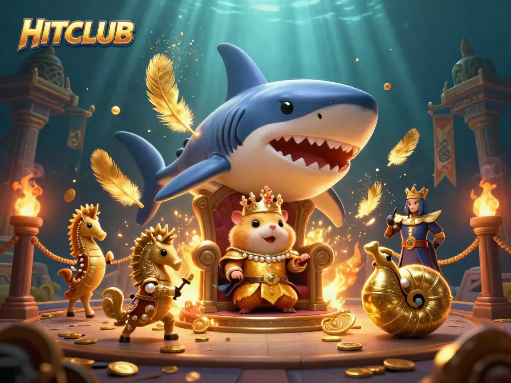 Join the excitement at HITCLUB, where vibrant casino elements blend with dynamic gaming action.
