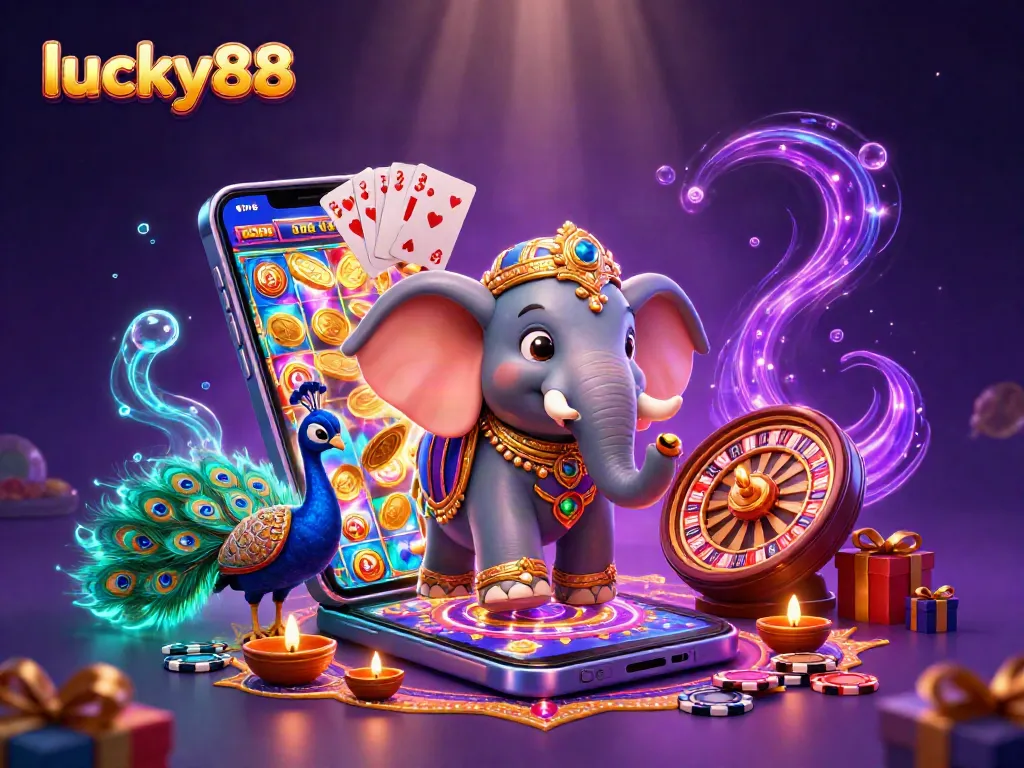 Experience the thrilling action of lucky88 with vibrant gaming elements and dynamic visuals.