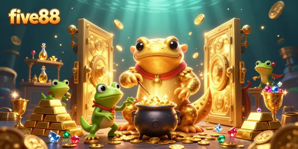 Join the adventure at five88 as a golden salamander alchemist transforms fortunes in a vibrant gaming world.