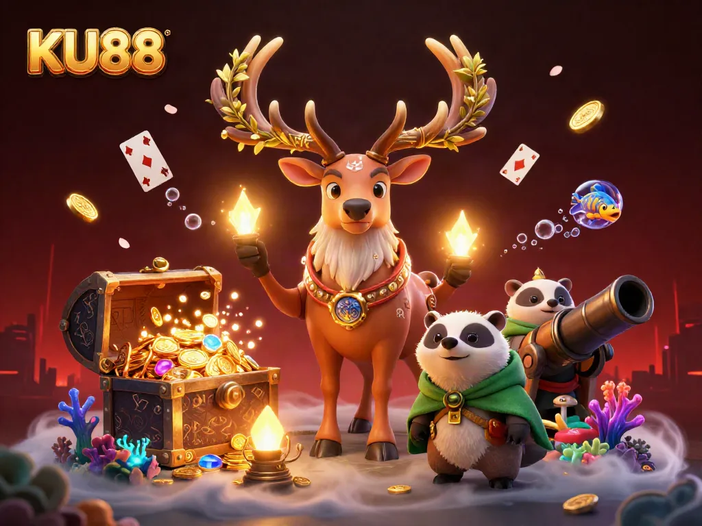 KU88 immerses players in an enchanting casino experience with stunning visuals and captivating game elements.