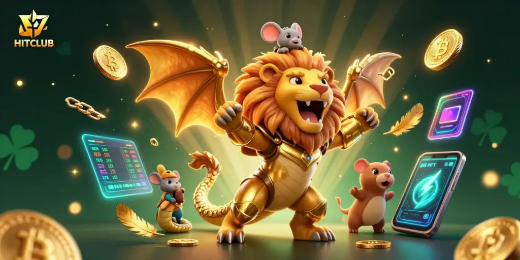 Play and win at HITCLUB with thrilling gameplay, golden rewards, and captivating visuals.