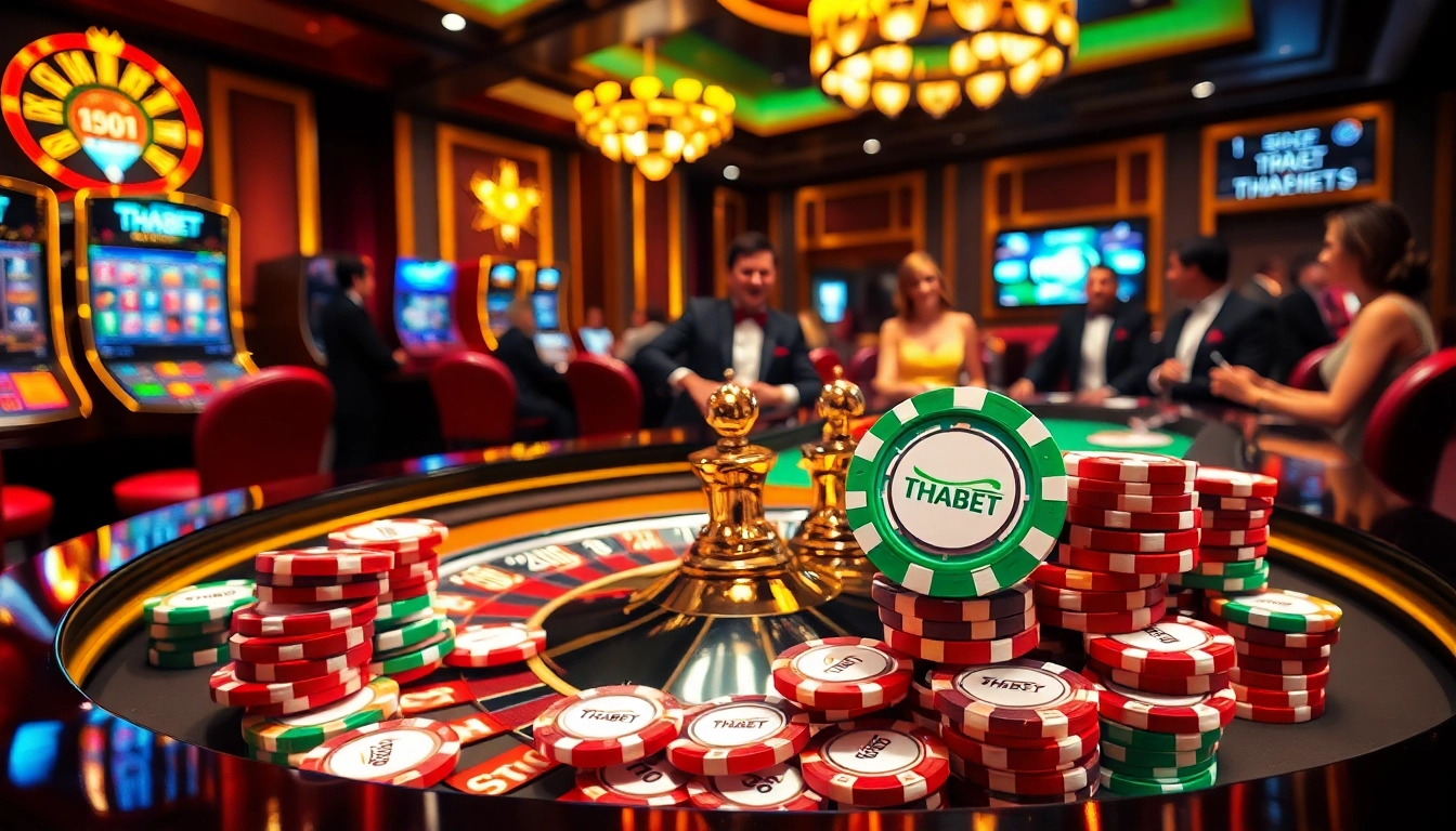 Experience the excitement of THABET with vibrant casino games and thrilling roulette action.