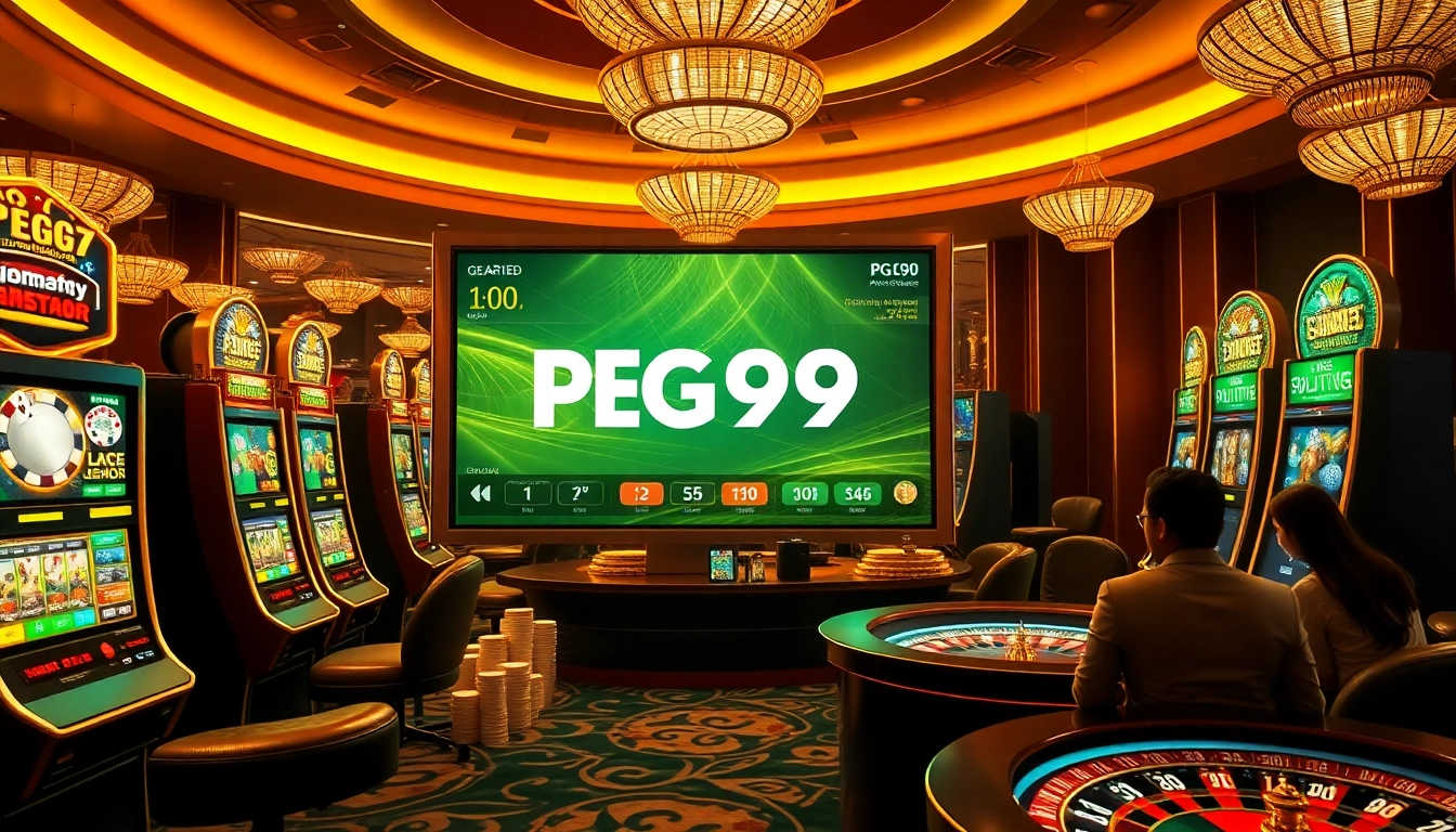Experience the thrill of pg99 with engaging casino games and vibrant online interfaces.