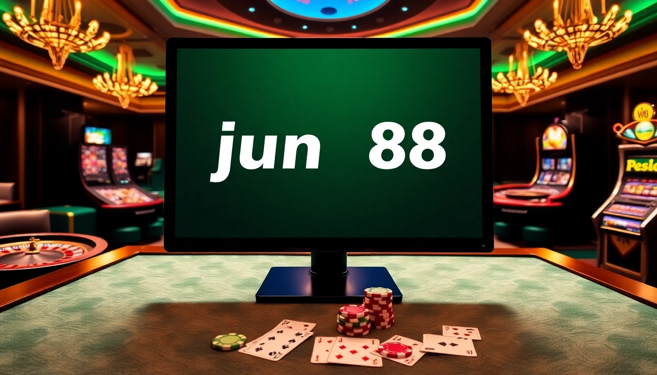 Experience the excitement of jun88 phiên bản 1 with professional casino gaming elements.