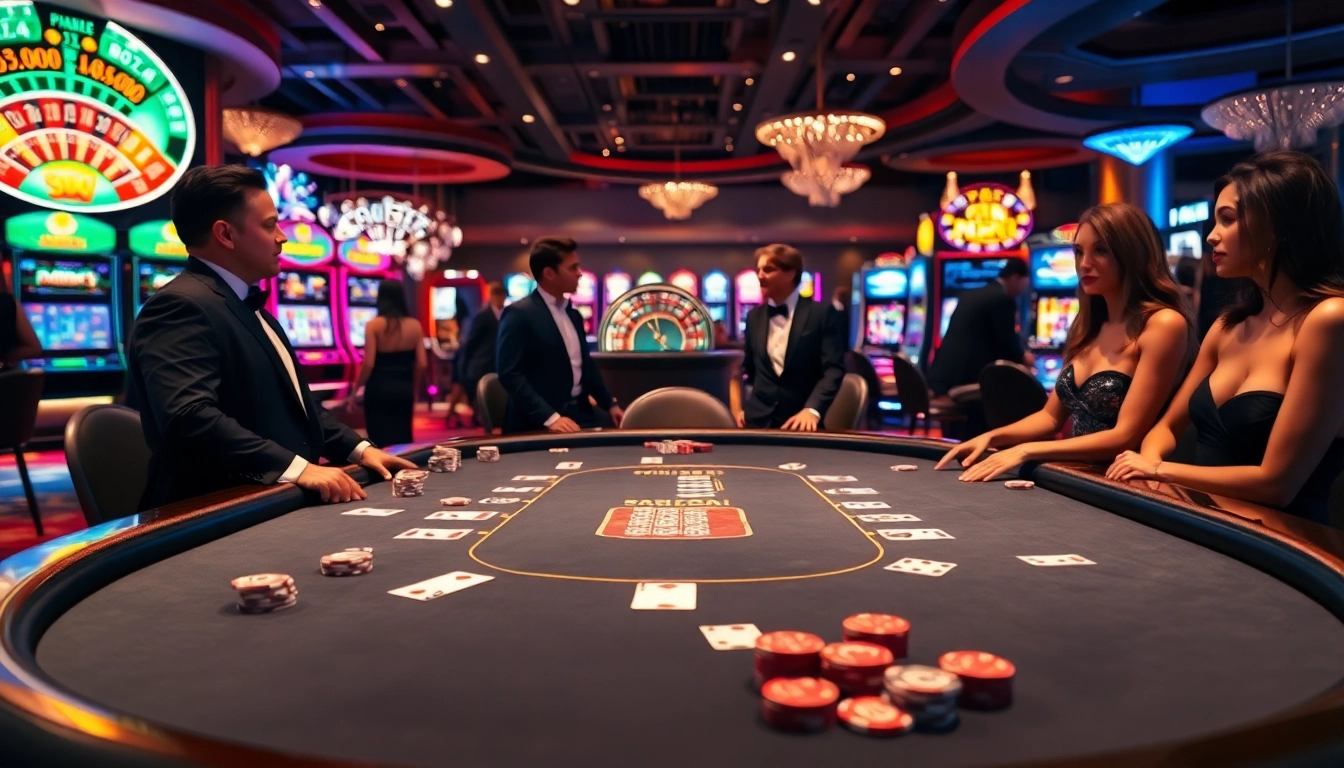 Experience high-stakes blackjack action at https://xx88.promo/, where glamorous players enjoy thrilling casino excitement.