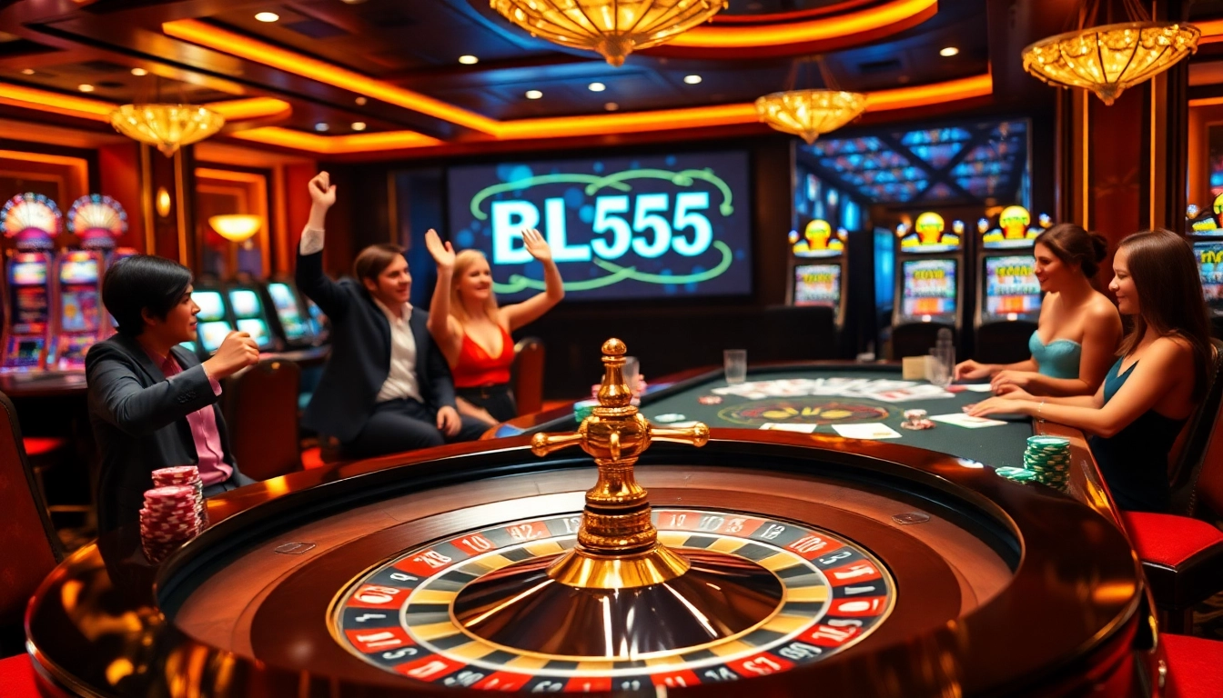 Engage with the thrilling experience of trang BL555 chính thức as players enjoy vibrant casino games and betting excitement.
