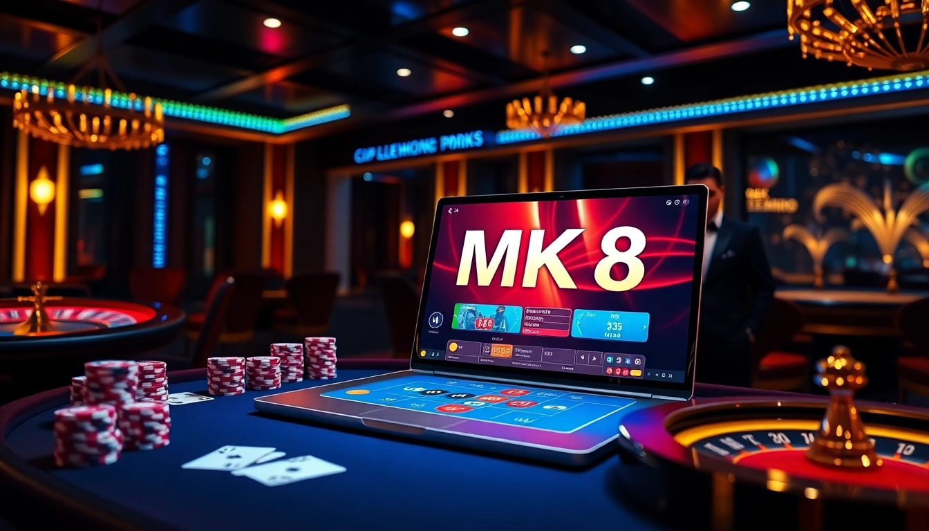 Experience MK8 casino thrills with vibrant gaming features and luxurious decor.