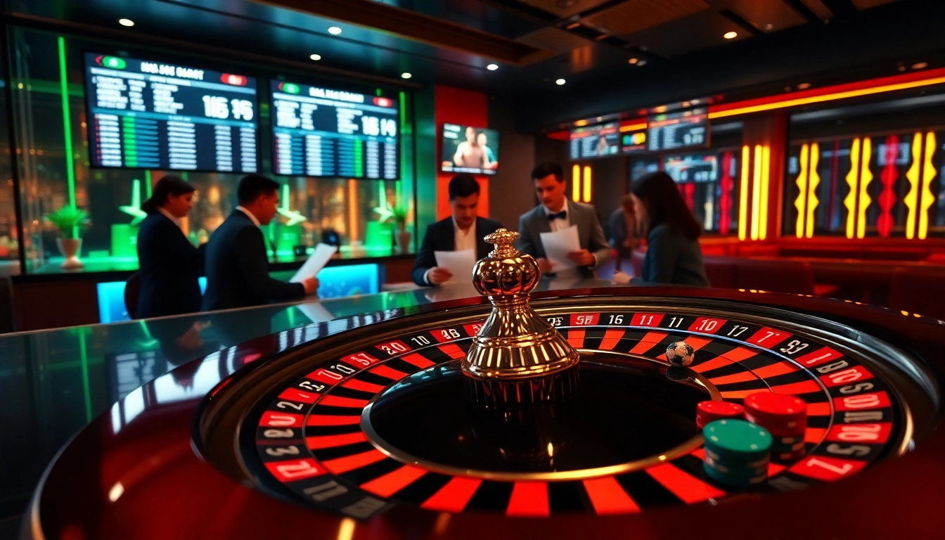Kèo Bóng Đá betting action in an upscale sports bar setting, showing excitement and strategy.