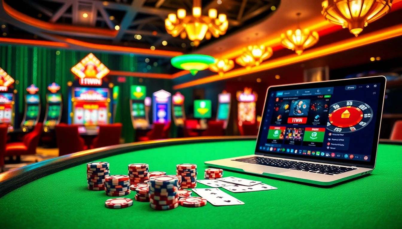 Experience high-stakes gaming at 11win with vibrant casino tables and exciting online betting action.