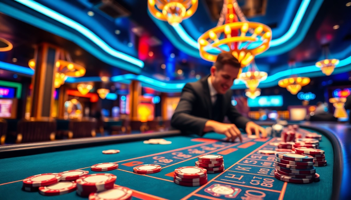 Experience the thrill of playing at the meilleur casino en ligne belgique, featuring vibrant games and an energetic atmosphere.