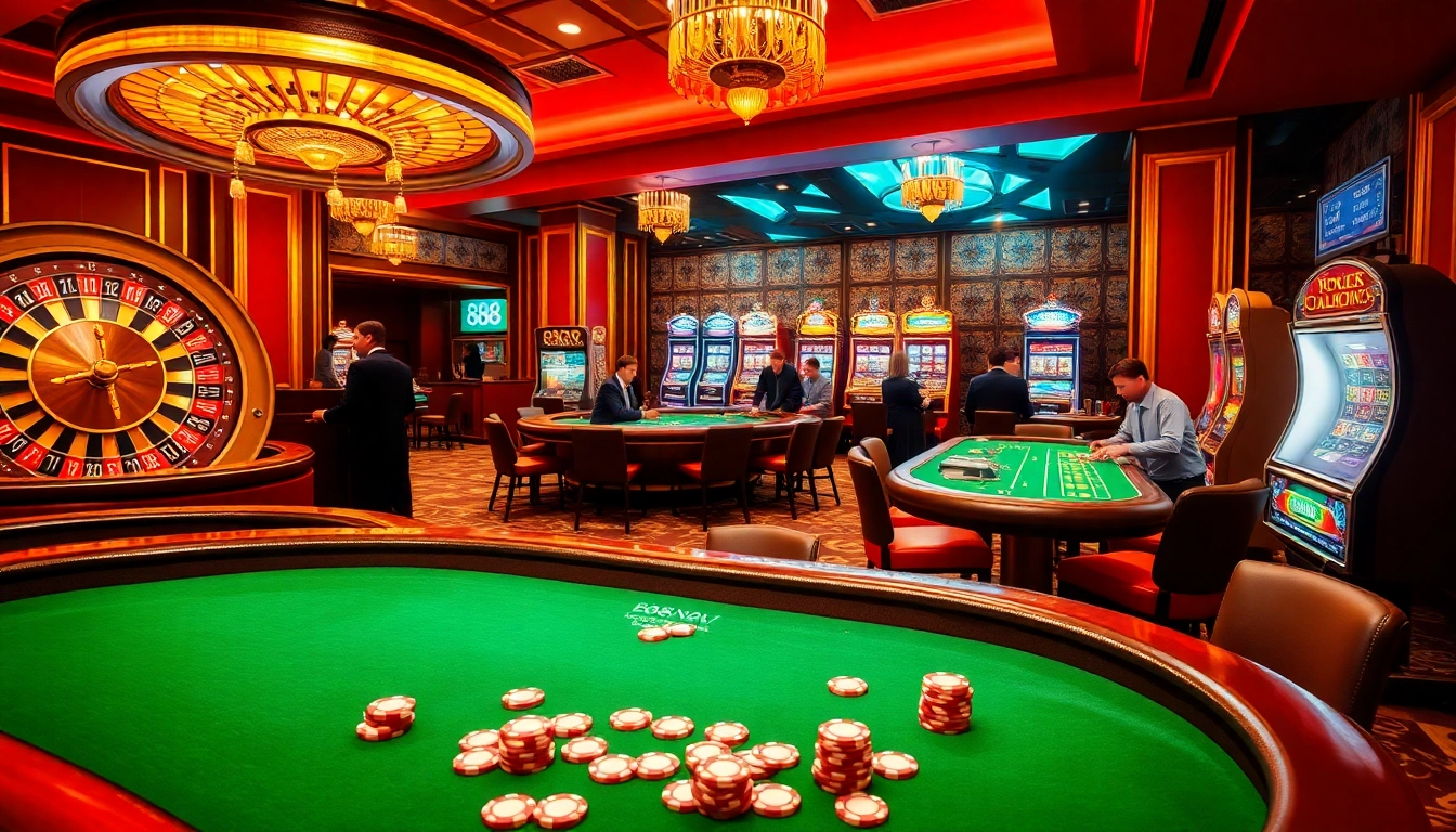 Experience the thrill of 888new with vibrant casino tables and exciting gambling action.