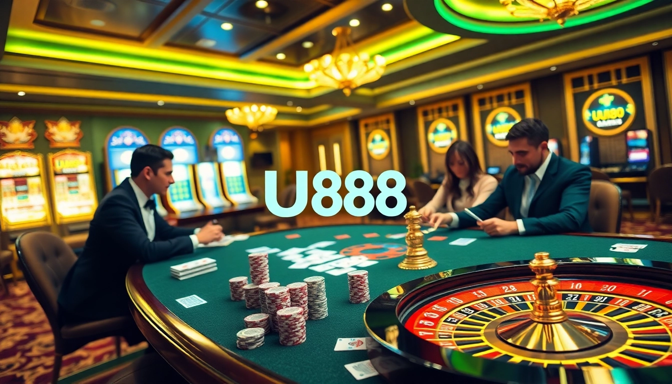 Experience excitement at UU88 with vibrant casino games and thrilling poker action.