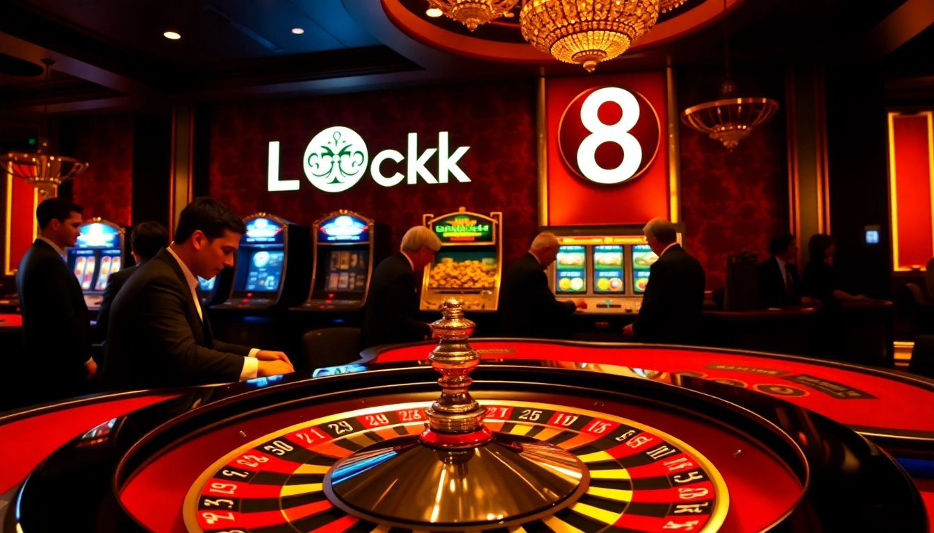 Experience the luxury of Luck8 with vibrant casino gameplay and winning moments.