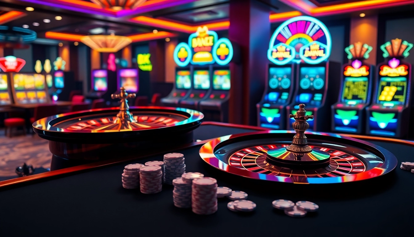Experience the excitement of online gambling at ok789.com with luxurious casino visuals.