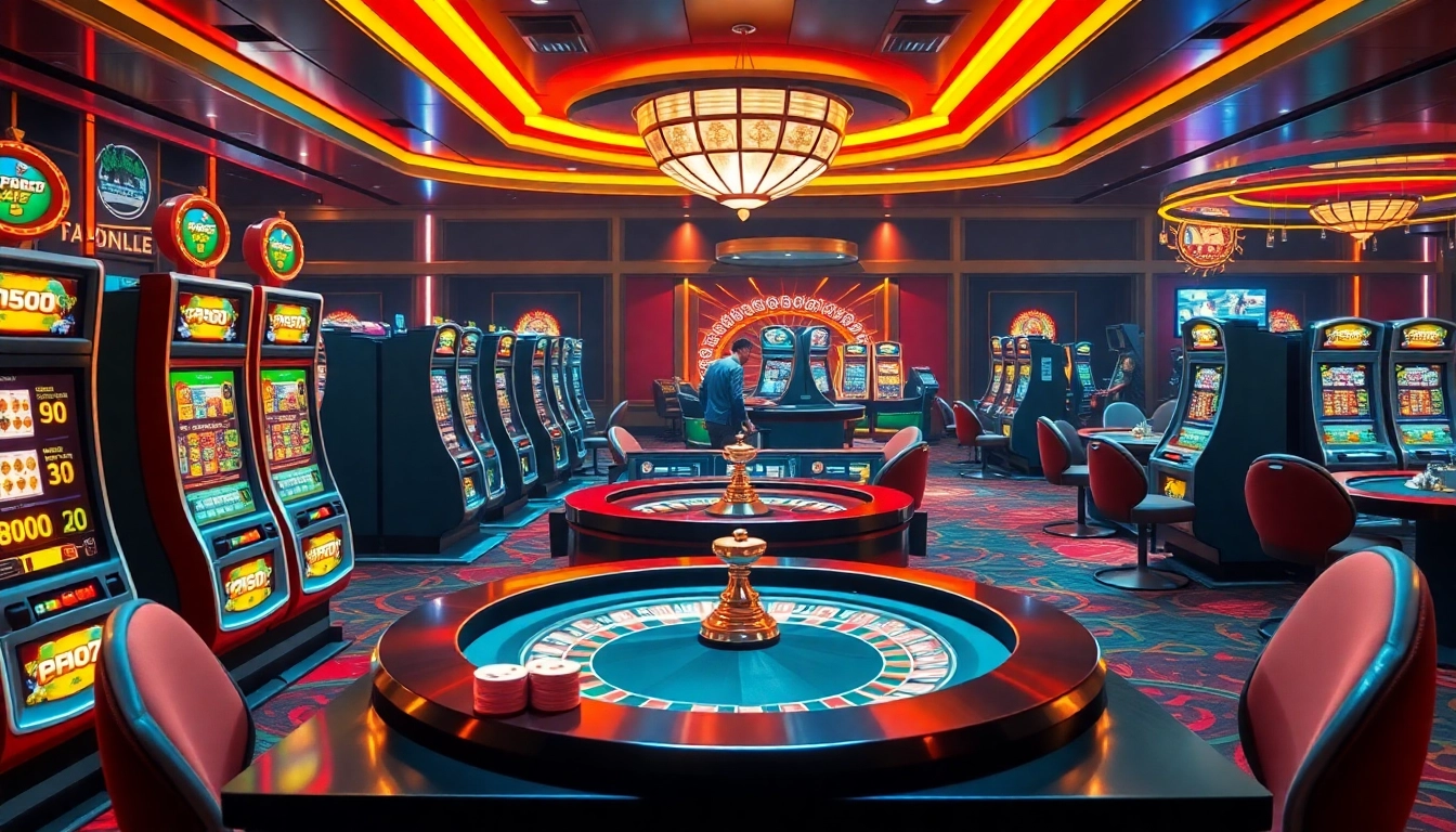 S8 casino gaming action with vibrant roulette and poker games showcasing excitement and luxury.