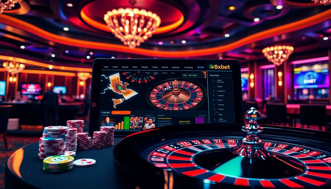 Log in to 8xbet and enjoy an exciting online casino experience with vibrant games.