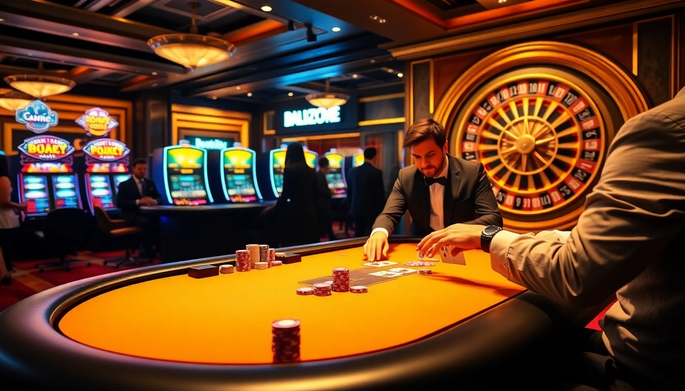 Experience the excitement of casino tables at https://79king.osaka/ with lively gameplay and vibrant lights.