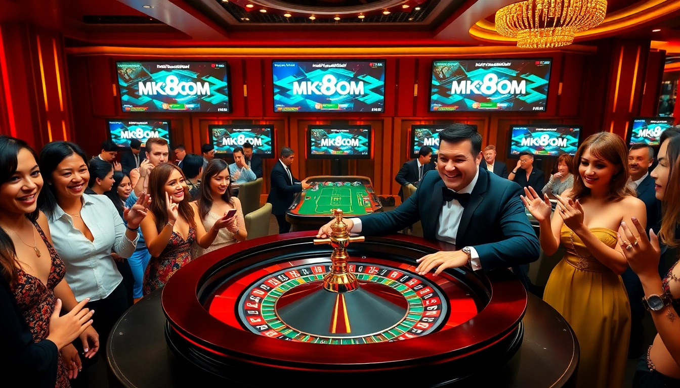 Experience betting excitement at MK8.COM with luxury casino elements and high-stakes gaming action.