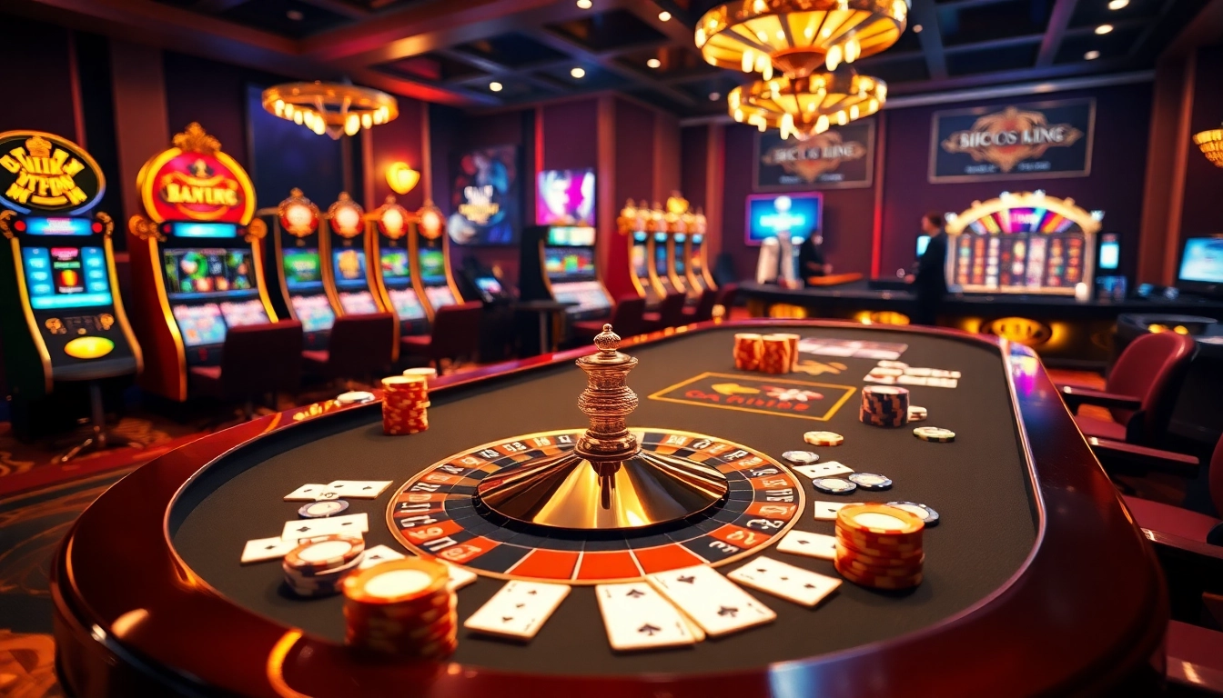 Engaging in thrilling poker action at 79king casino, showcasing vibrant chips and table excitement.