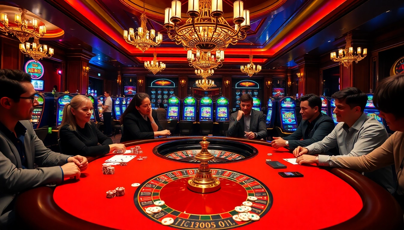 High-stakes poker action at a luxury casino on https://iwincom.net/, showcasing excitement and professionalism.