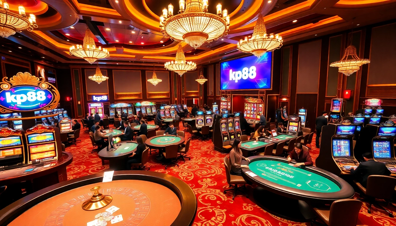 Experience excitement at trang chủ kp88 with vibrant casino games and engaging players.