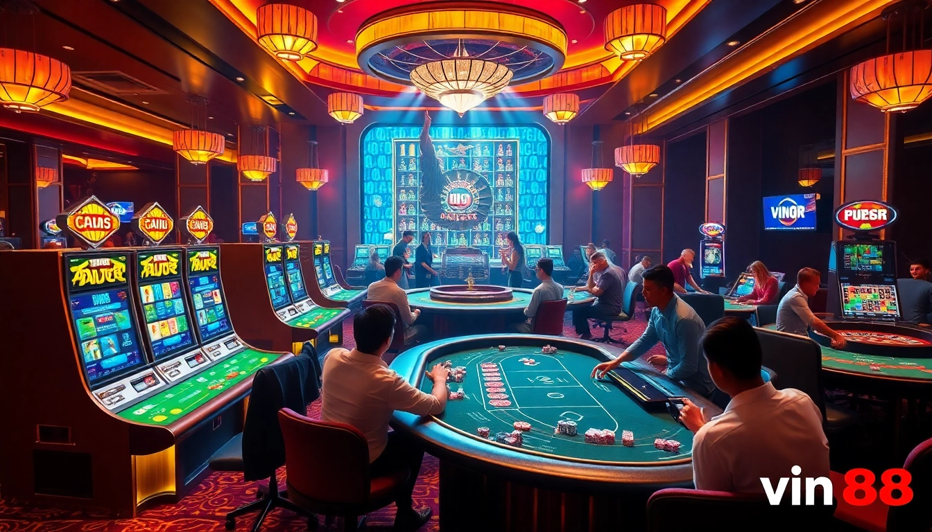 Experience Thrilling Casino Action at vin 88 with Engaging Games and Exciting Wins