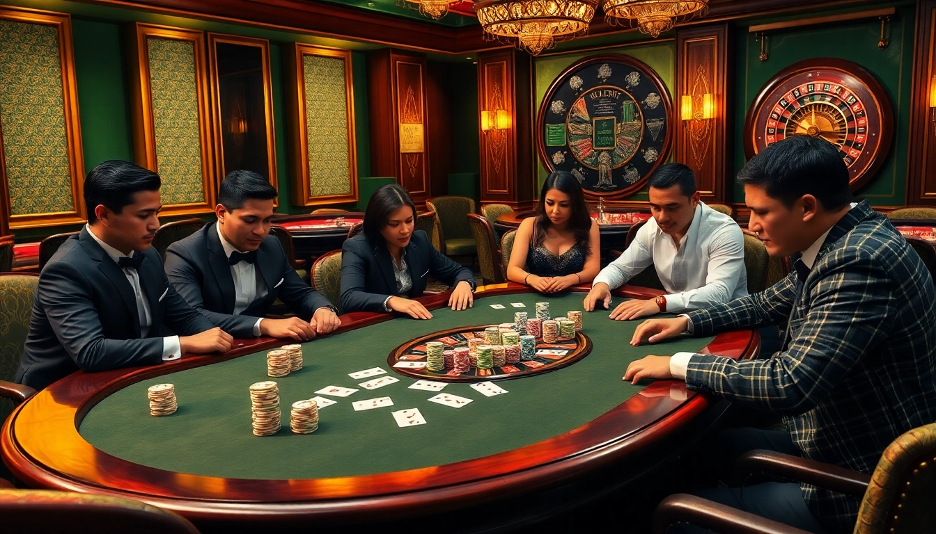 Experience high-stakes poker at https://go88vn.asia/ with vibrant chips and strategic gameplay.
