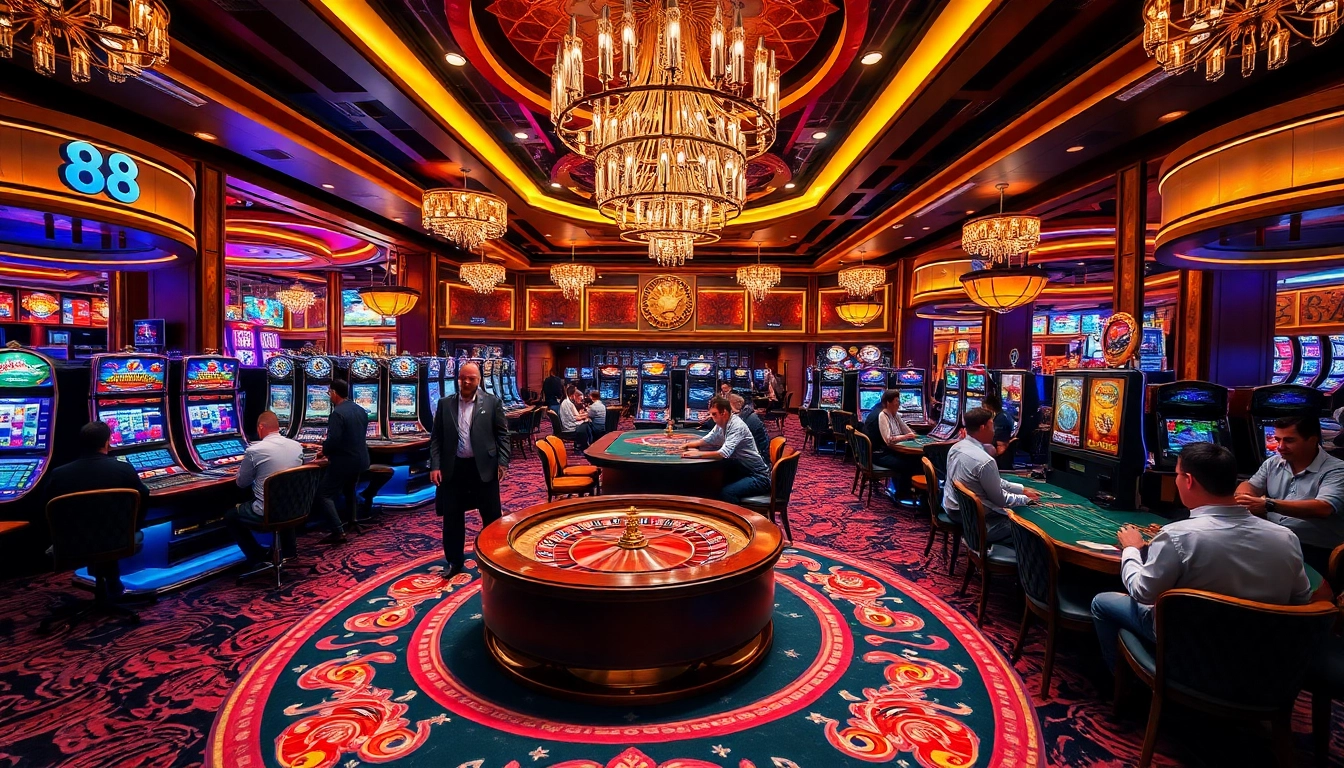 Players strategizing at the GO 88 roulette table for enhanced casino excitement.