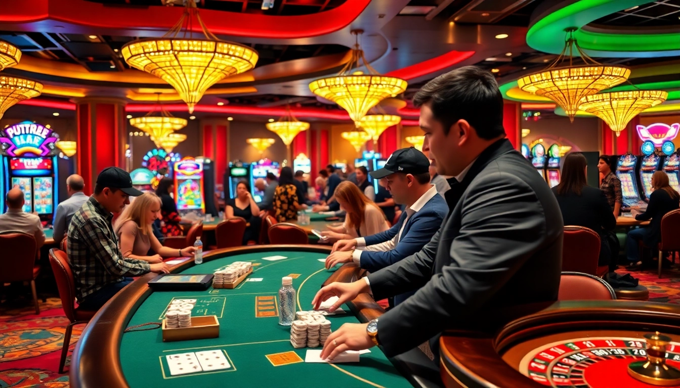 Experience the thrill at the meilleur casino en ligne belgique with vibrant gaming atmosphere.